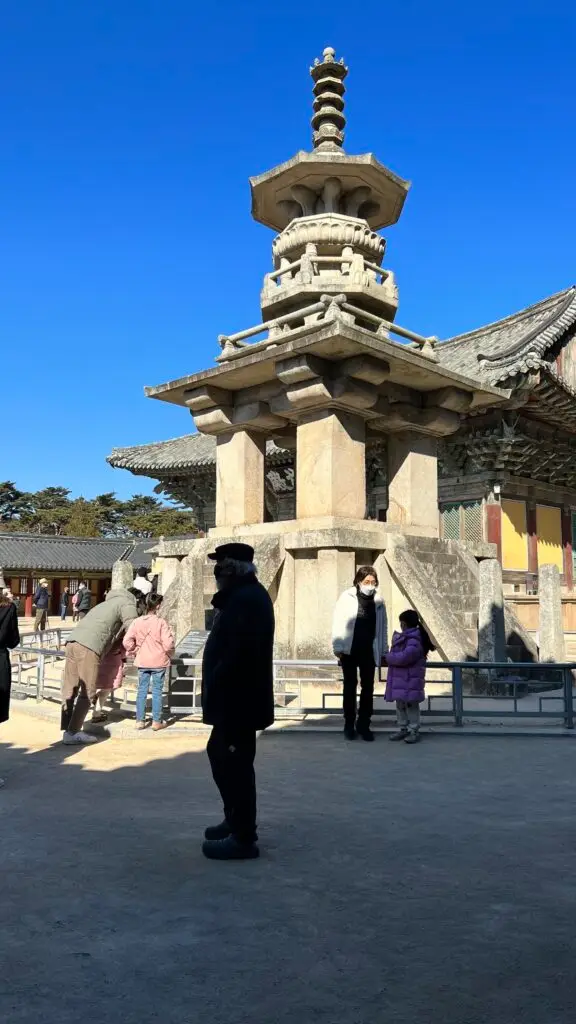 Dabotap Pagoda at Bulguksa Temple, Gyeongju, South Korea